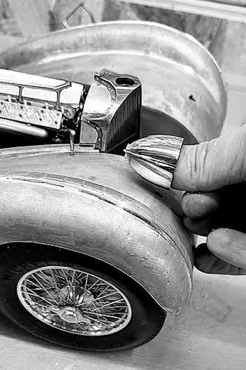 Miniatures de Prestige 1/8e par Laurent Pierson - plan rapproché