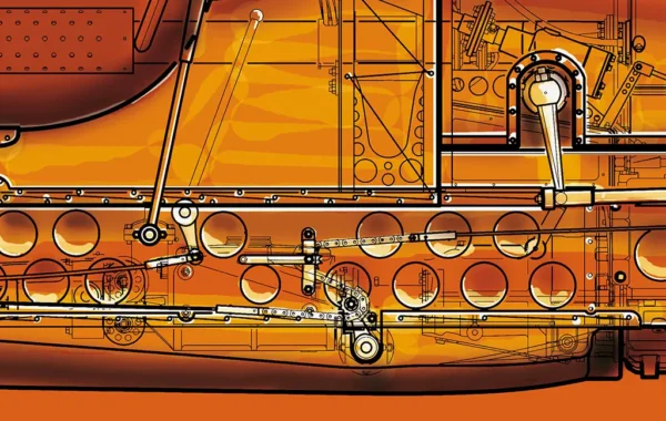 Impression d'art par Laurent Pierson - gros plan